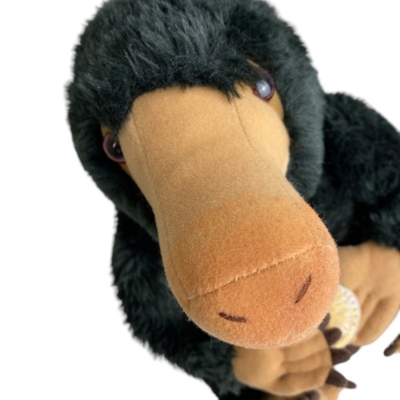 Fantastic Beasts Niffler Harry Potter Stuffed Animal Black Plush Warner Brothers - Picture 9 of 13